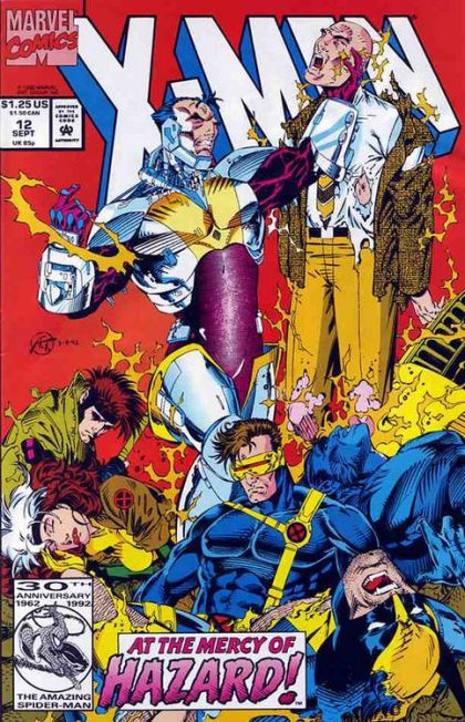 X-Men, Vol. 1 Broken Mirrors |  Issue#12A | Year:1992 | Series: X-Men | Pub: Marvel Comics |