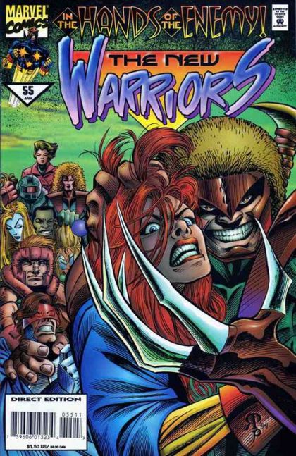 The New Warriors, Vol. 1 Unacceptable Losses |  Issue#55 | Year:1994 | Series: New Warriors | Pub: Marvel Comics | First Printing