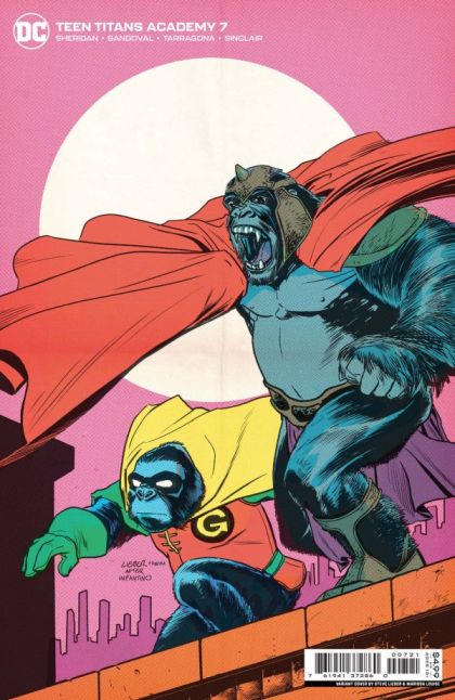 Teen Titans Academy Gorillas In Our Midst |  Issue#7B | Year:2021 | Series:  | Pub: DC Comics | Steve Lieber Card Stock