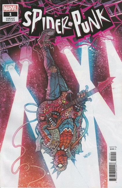 Spider-Punk  |  Issue#1D | Year:2022 | Series:  | Pub: Marvel Comics | Maria Wolf Variant
