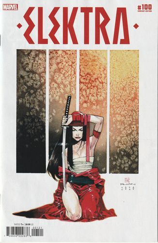 Elektra, Vol. 1 Twisters / Waltz / Mini Marvels / The Elektra Company Presents Ninja Super Stories / Matty and Stick / Dagger the Hireable |  Issue#100B | Year:2022 | Series: Elektra | Pub: Marvel Comics | Dike Ruan Cover