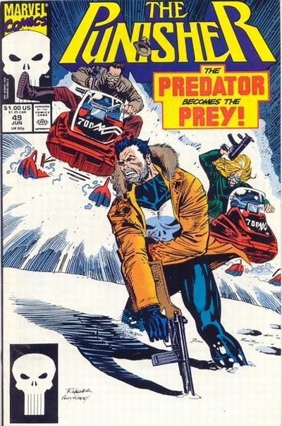 The Punisher, Vol. 2 Death Below Zero |  Issue#49A | Year:1991 | Series: Punisher | Pub: Marvel Comics | Direct Edition