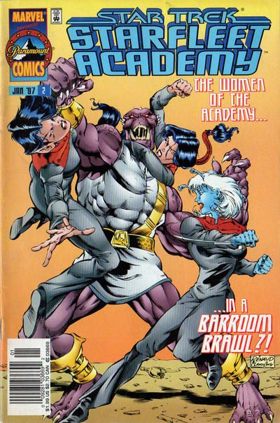 Star Trek: Starfleet Academy, Vol. 1 Liberty |  Issue#2B | Year:1997 | Series: Star Trek | Pub: Marvel Comics | Newsstand Edition