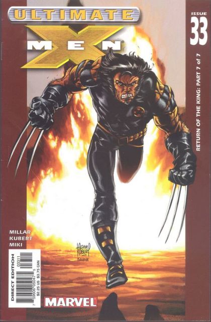 Ultimate X-Men, Vol. 1 Return of the King, Part 7 |  Issue#33A | Year:2003 | Series: X-Men | Pub: Marvel Comics | Direct Edition