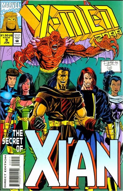 X-Men 2099 Brand X |  Issue#9A | Year:1994 | Series: X-Men | Pub: Marvel Comics | Direct Edition