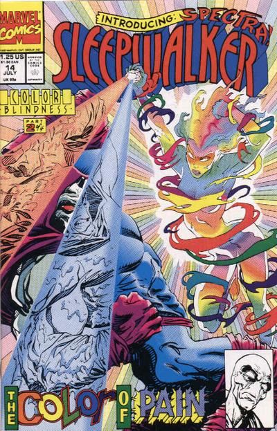Sleepwalker Color Blindness, The Color Of Pain |  Issue#14A | Year:1992 | Series:  | Pub: Marvel Comics |