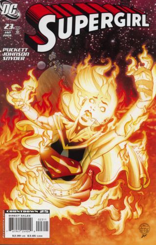Supergirl, Vol. 5 Tesseract |  Issue#23A | Year:2008 | Series: Supergirl | Pub: DC Comics | Direct Edition