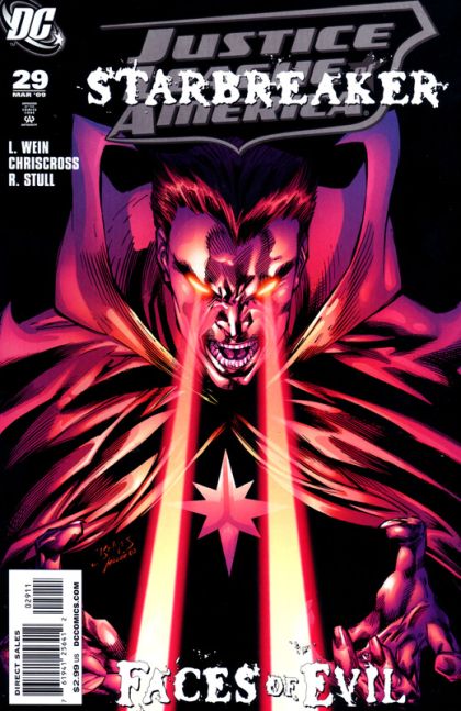 Justice League of America, Vol. 2 Faces of Evil - Star Struck! |  Issue#29 | Year:2009 | Series: Justice League | Pub: DC Comics | Regular Ed Benes Cover