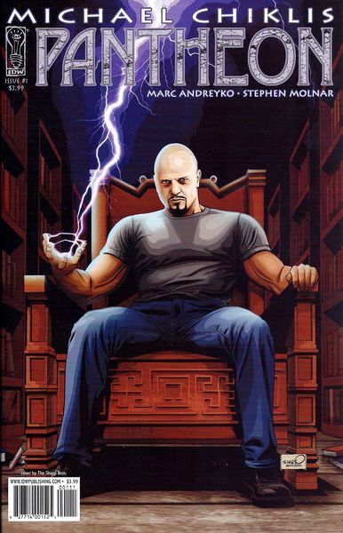Pantheon (IDW Publishing)  |  Issue#1A | Year:2010 | Series:  | Pub: IDW Publishing | Sharp Brothers Regular Cover