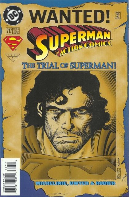 Action Comics, Vol. 1 Trial of Superman, Part 9: H'Tros City! |  Issue#717A | Year:1995 | Series:  | Pub: DC Comics | Direct Edition