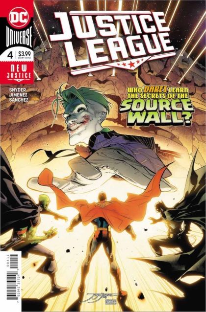 Justice League, Vol. 3 The Totality, Part 4 |  Issue#4A | Year:2018 | Series: Justice League | Pub: DC Comics | Jorge Jimenez Regular