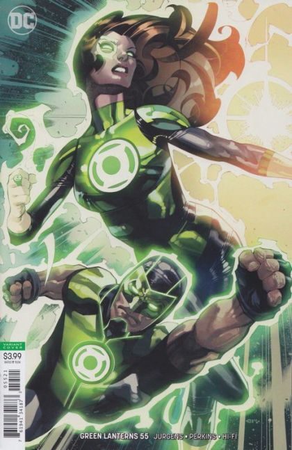 Green Lanterns  |  Issue#55B | Year:2018 | Series: Green Lantern | Pub: DC Comics | Chris Stevens Variant