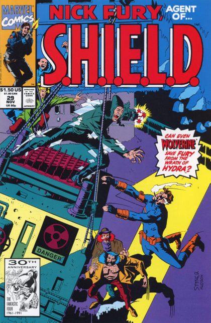 Nick Fury Agent of Shield, Vol. 4 The Cold War |  Issue#29 | Year:1991 | Series: Nick Fury - Agent of S.H.I.E.L.D. | Pub: Marvel Comics |