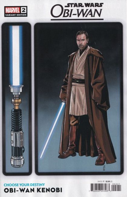 Star Wars: Obi-Wan A Shadow Falls On The Padawan |  Issue#2B | Year:2022 | Series: Star Wars | Pub: Marvel Comics | Chris Sprouse Choose Your Destiny Variant