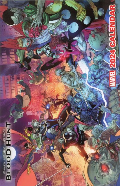 Marvel Calendar  |  Issue#2024 | Year:2024 | Series:  | Pub: Marvel Comics | 2024 Marvel Calendar
