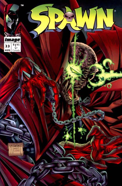 Spawn The Hunt |  Issue#23A | Year:1994 | Series: Spawn | Pub: Image Comics | Direct Edition