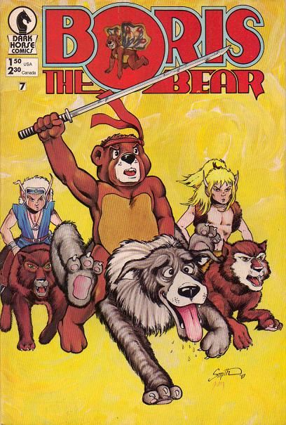Boris the Bear Fire in the Holt |  Issue#7 | Year:1987 | Series:  | Pub: Nicotat Comics |