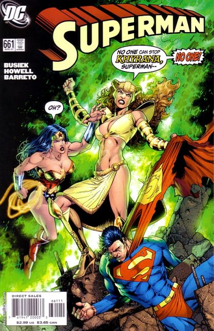 Superman, Vol. 1 Dangerous Lady |  Issue#661A | Year:2007 | Series: Superman | Pub: DC Comics | Direct Edition