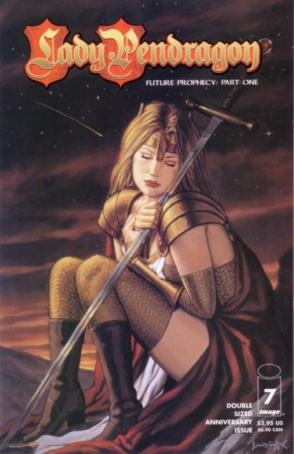 Lady Pendragon, Vol. 3 Future Prophecy, Part One |  Issue#7A | Year:1999 | Series: Lady Pendragon | Pub: Image Comics |