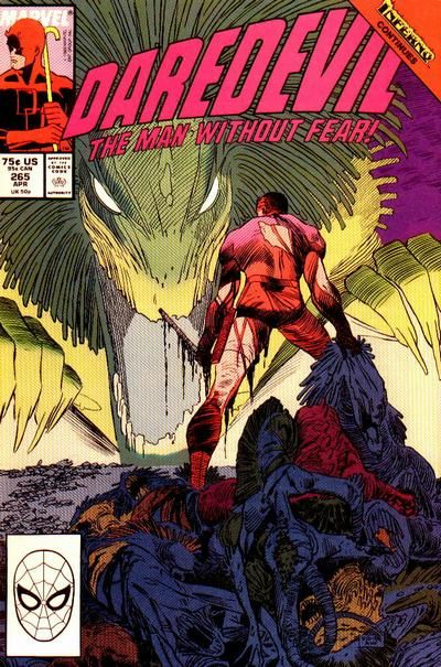 Daredevil, Vol. 1 Inferno - We Again Beheld The Stars |  Issue#265A | Year:1988 | Series: Daredevil | Pub: Marvel Comics | Direct Edition