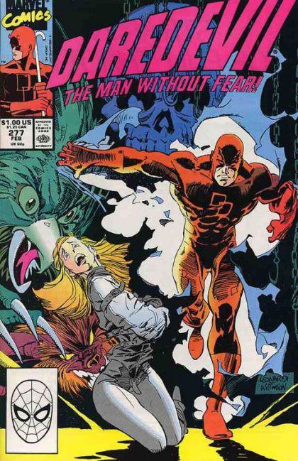 Daredevil, Vol. 1 Of Crowns and Horns |  Issue#277A | Year:1989 | Series: Daredevil | Pub: Marvel Comics | Direct Edition