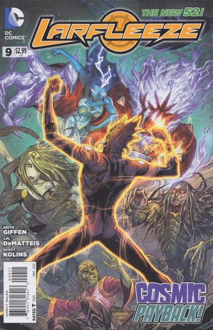 Larfleeze Of Gods and Greed! |  Issue#9 | Year:2014 | Series:  | Pub: DC Comics |
