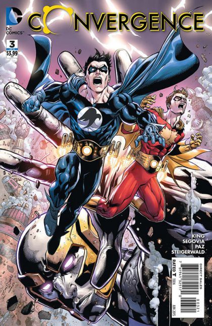 Convergence Convergence - Time Bomb |  Issue#3B | Year:2015 | Series:  | Pub: DC Comics | Variant Tony S. Daniel Cover