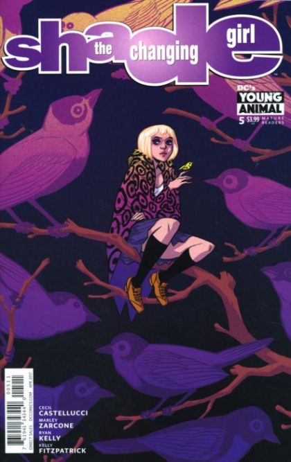 Shade the Changing Girl Earth Girl Made Easy, Chapter 5: Girl Furious |  Issue#5A | Year:2017 | Series:  | Pub: DC Comics | Regular Becky Cloonan Cover