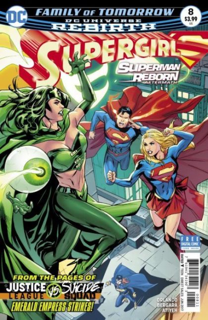 Supergirl, Vol. 7 Family of Tomorrow |  Issue#8A | Year:2017 | Series:  | Pub: DC Comics | Emanuela Lupacchino Regular