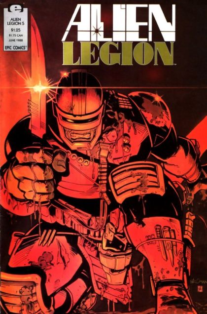 Alien Legion, Vol. 2 The Ditch |  Issue#5 | Year:1988 | Series:  | Pub: Marvel Comics |