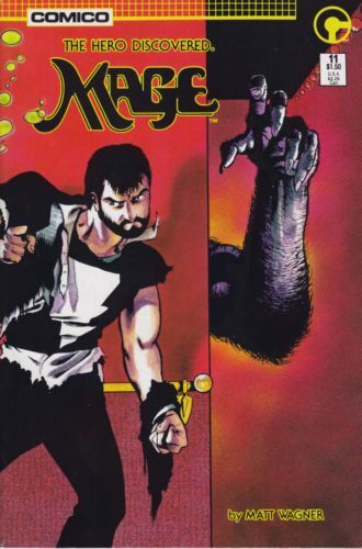 Mage: The Hero Discovered Most Foul, Strange And Unusual; Devil by the Deed Part 6 |  Issue#11 | Year:1986 | Series: Mage | Pub: Comico |
