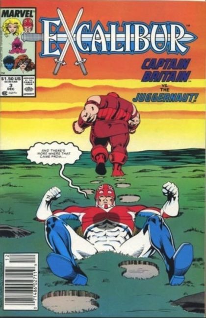 Excalibur, Vol. 1 Moving Day |  Issue#3B | Year:1988 | Series: Excalibur | Pub: Marvel Comics |