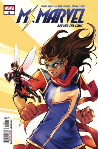 Ms. Marvel: Beyond the Limit  |  Issue#5A | Year:2022 | Series:  | Pub: Marvel Comics | Regular Mashal Ahmed Cover
