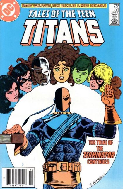 Tales of the Teen Titans Blind Justice |  Issue#54B | Year:1985 | Series: Teen Titans | Pub: DC Comics |