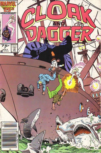 Cloak and Dagger, Vol. 2 Stowaways! |  Issue#7B | Year:1986 | Series: Cloak & Dagger | Pub: Marvel Comics | Newsstand Edition