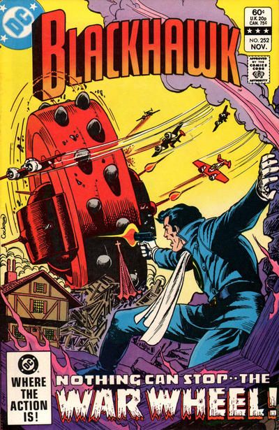Blackhawk, Vol. 1 The War Wheel |  Issue#252A | Year:1982 | Series:  | Pub: DC Comics | Direct Edition