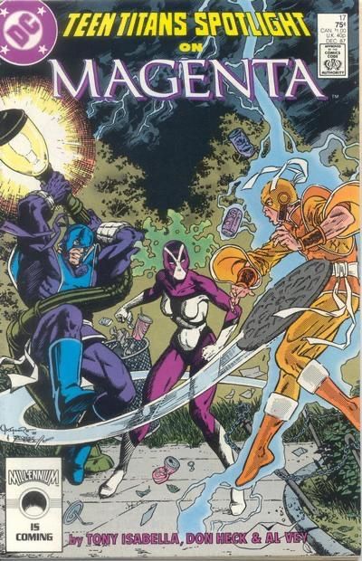 Teen Titans Spotlight Frances Kane Isn't Herself Today |  Issue#17A | Year:1987 | Series: Teen Titans | Pub: DC Comics | Direct Edition