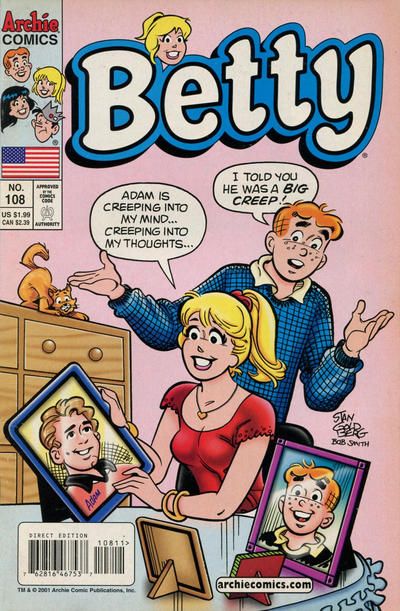 Betty  |  Issue#108A | Year:2002 | Series: Archie | Pub: Archie Comic Publications | Direct Edition