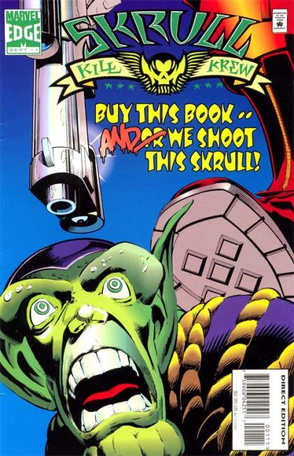 Skrull Kill Krew, Vol. 1 Skrull Meat |  Issue#1 | Year:1995 | Series: Skrull Kill Krew | Pub: Marvel Comics |