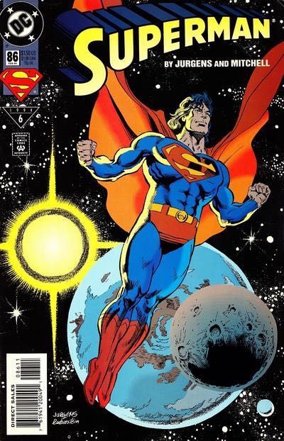 Superman, Vol. 2 The Last Sun Devil |  Issue#86A | Year:1993 | Series: Superman | Pub: DC Comics | Direct Edition
