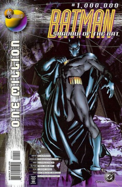 Batman: Shadow of the Bat One Million - A Never-Ending Story |  Issue#1000000A | Year:1998 | Series: Batman | Pub: DC Comics | Direct Edition