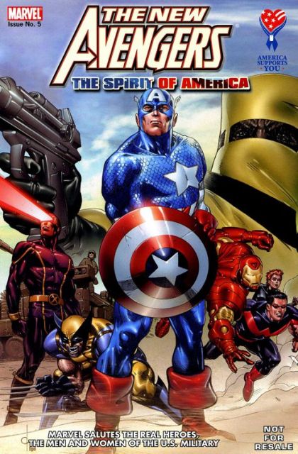 AAFES The New Avengers: The Spirit Of America |  Issue#5 | Year:2007 | Series:  | Pub: Marvel Comics | AAFES Exchange Giveaway