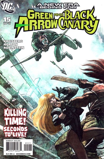 Green Arrow / Black Canary 1.078 Seconds |  Issue#15 | Year:2008 | Series: Green Arrow | Pub: DC Comics |