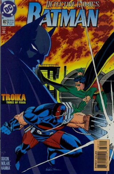 Detective Comics, Vol. 1 The Doomsday Clock |  Issue#682A | Year:1994 | Series: Detective Comics | Pub: DC Comics |