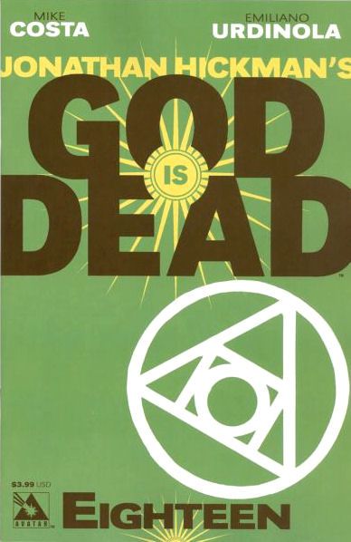 God Is Dead American Gods |  Issue#18A | Year:2014 | Series:  | Pub: Avatar Press | Jacen Burrows Regular Cover