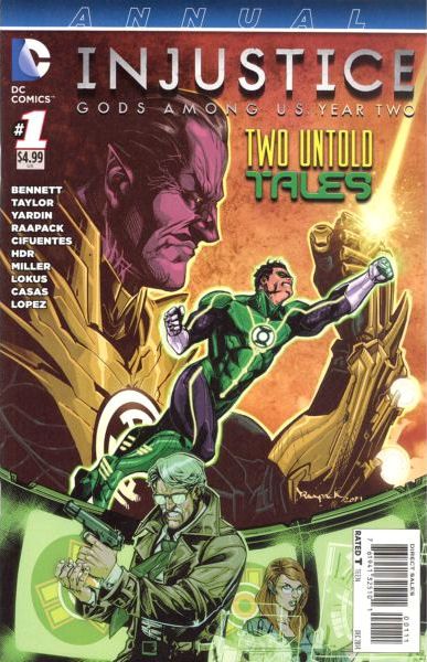 Injustice: Gods Among Us - Year Two Annual Closing Time; The Ur-Force |  Issue#1 | Year:2014 | Series:  | Pub: DC Comics |