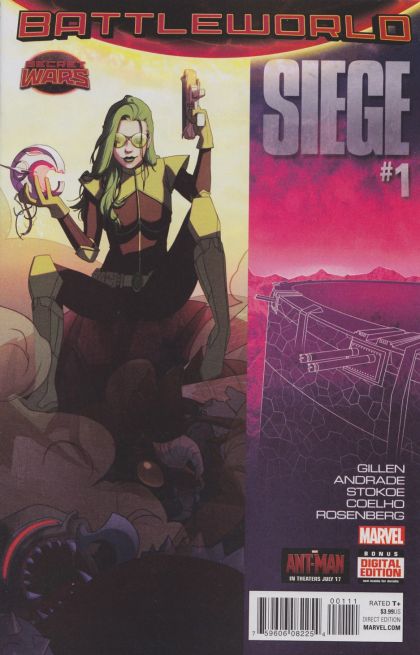 Siege, Vol. 2 Secret Wars: Battleworld  |  Issue#1A | Year:2015 | Series:  | Pub: Marvel Comics | Regular W Scott Forbes Cover