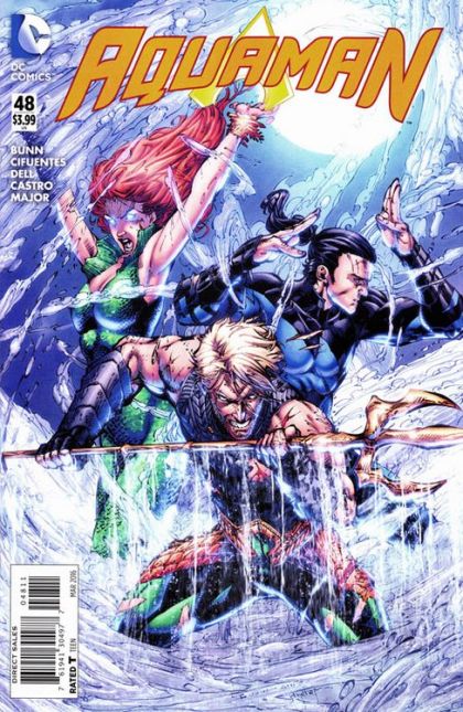 Aquaman, Vol. 7 Return Of The King |  Issue#48A | Year:2016 | Series: Aquaman | Pub: DC Comics | Brett Booth Regular Cover
