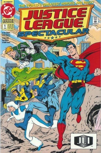 Justice League Spectacular Team Work |  Issue#1A | Year:1992 | Series: JLA | Pub: DC Comics |  Cover A