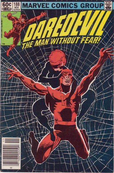 Daredevil, Vol. 1 The Widow's Bite |  Issue#188B | Year:1982 | Series: Daredevil | Pub: Marvel Comics | Newsstand Edition